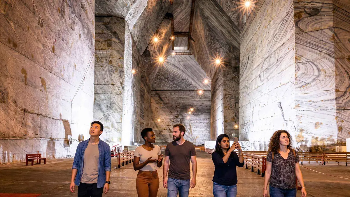 Snagov Monastery on its island on a Dracula's tomb and salt mine tour from Bucharest